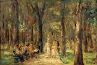 Im Tiergarten von Max Liebermann